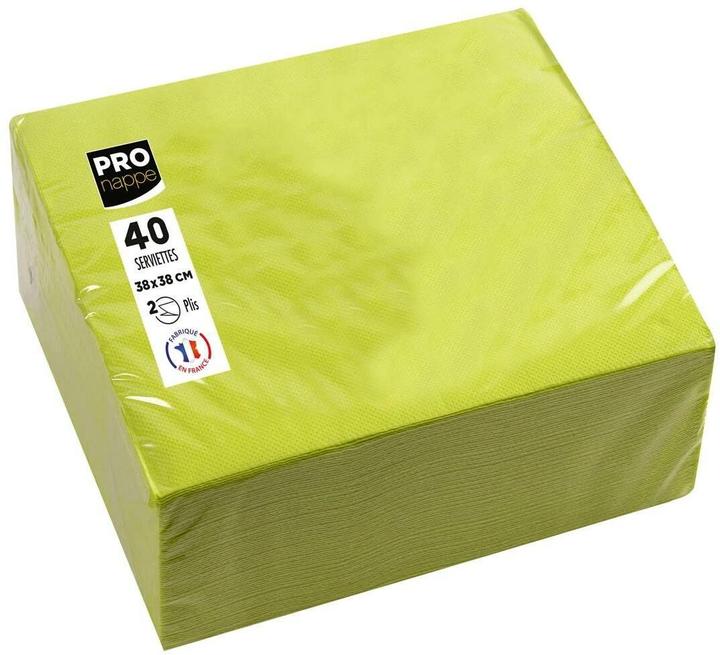 Image du produit PROnappe Dinner-Servietten (40 pcs, 38 x 38 cm)