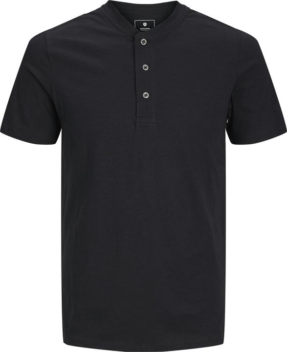 Produktbild Jack & Jones Einfarbig Grandad Kragen T-shirt T-shirt (M)