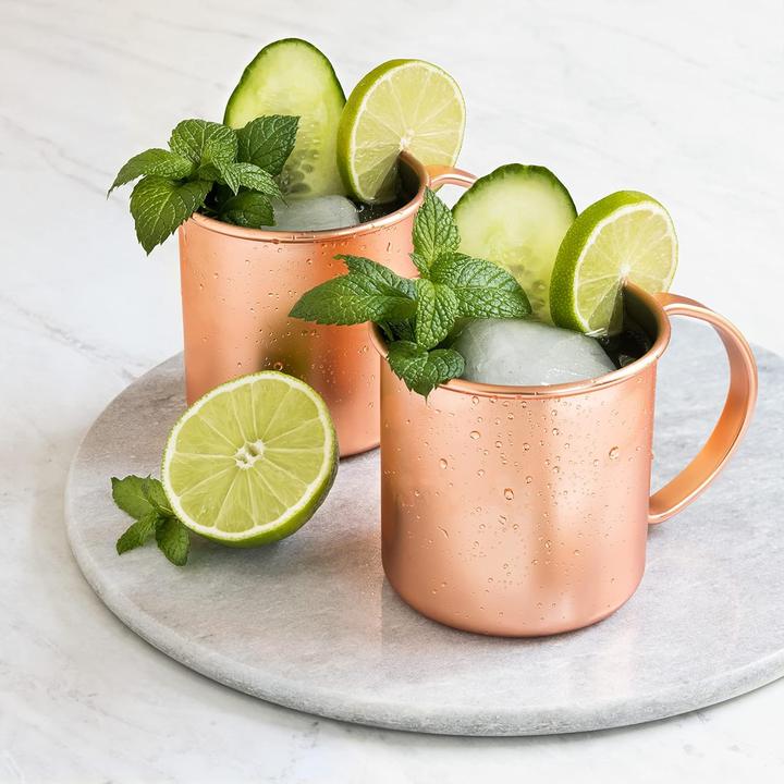 Immagine prodotto Navaris Moscow Mule Kupferbecher-Set (4 Stück) (4.75 dl, 4 x, Tazza Moscow Mule)