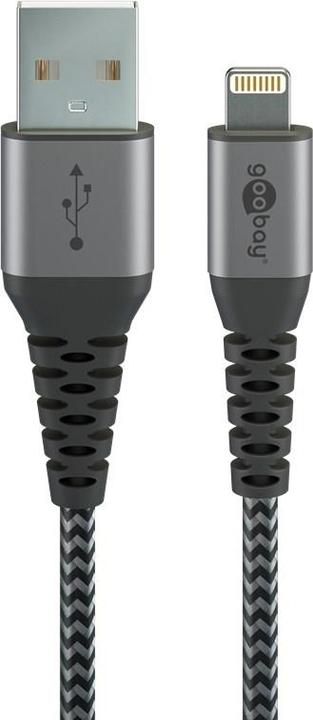 Produktbild Goobay USB C – Lightning (2 m, USB 2.0, 12 W)