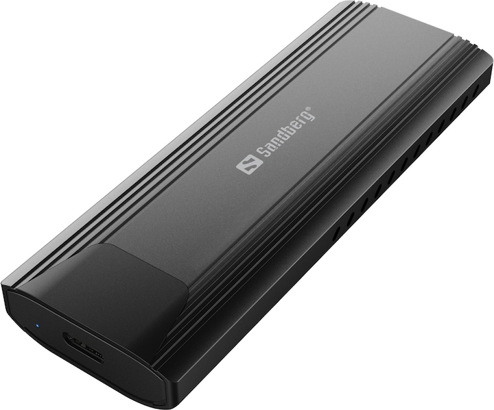 Immagine prodotto Sandberg Custodia USB 3.2 per SSD M.2+NVMe (M.2 2230, M.2 2242, M.2 2260, M.2 2280, M.2)
