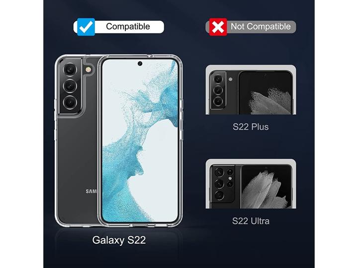 Image du produit Screenguard Samsung Galaxy S22+ Etui souple en TPU transparent (Samsung Galaxy S22+)