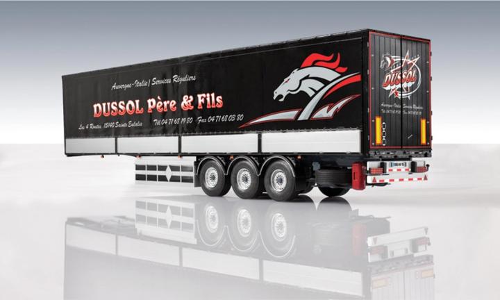 Actual product image Italeri Cargo Trailer 3-axle semi-trailer