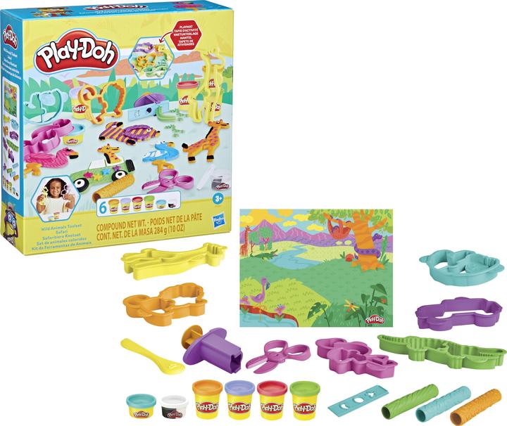 Produktbild Play-Doh HAS PD playset Wild animals