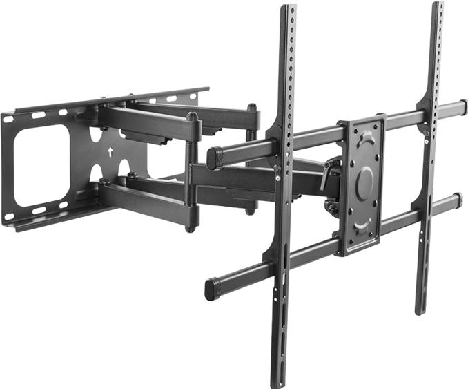Immagine prodotto LogiLink Staffa per monitor inclinabile e girevole 50-90 pollici (127 cm - 229 cm) max 75 kg max Versa 600 x (Muro, 90", 75 kg)