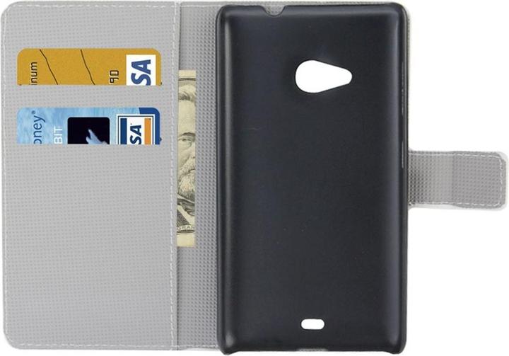 Actual product image König Design Mobile phone cover case for mobile phone Microsoft Lumia 535 retro flag England (Microsoft Lumia 535)