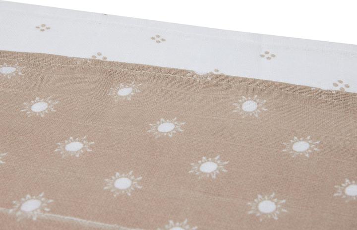 Actual product image Jollein Pointelle Sun Biscuit Burp Cloths Set of 2 (70 cm, 70 cm)
