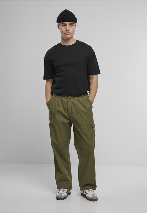 Produktbild Urban Classics Wide Pleated Cargo Pants lightolive 36 (36)