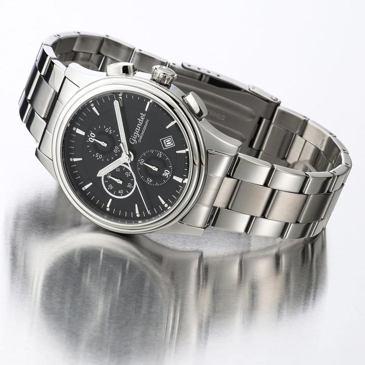 Immagine prodotto Gigandet Elegante cronografo impermeabile 50 m, cassa in acciaio inox, movimento al quarzo giapponese
