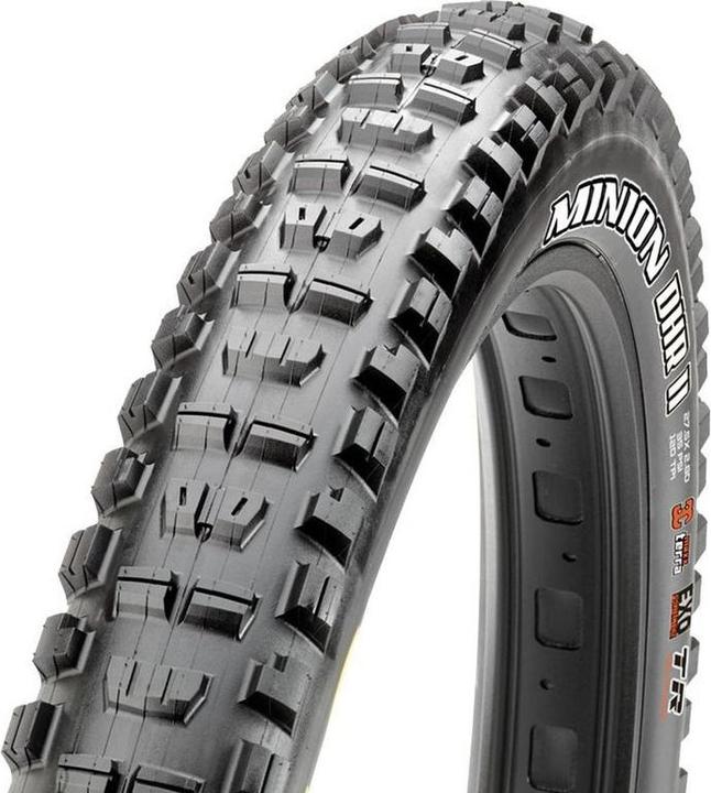 Actual product image Maxxis Minion DHR II+ TR EXO 120TPI 3C Terra (27.5 x 2.80, 71-584)