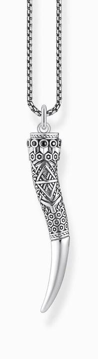 Immagine prodotto Thomas Sabo Catena Corno d'Acanto (Argento 925, Annerito, 45 - 50 cm)