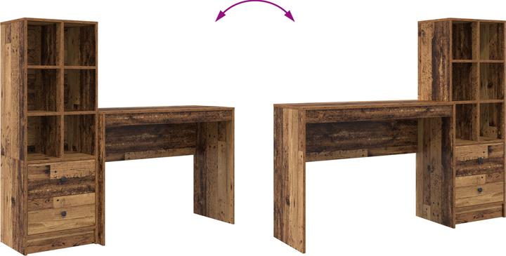 Produktbild vidaXL Schreibtisch (40 x 145.50 x 127 cm)