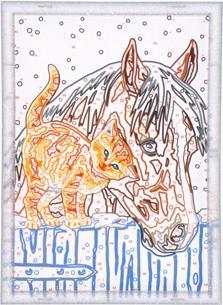 Produktbild Ravensburger CreArt Stable Friends