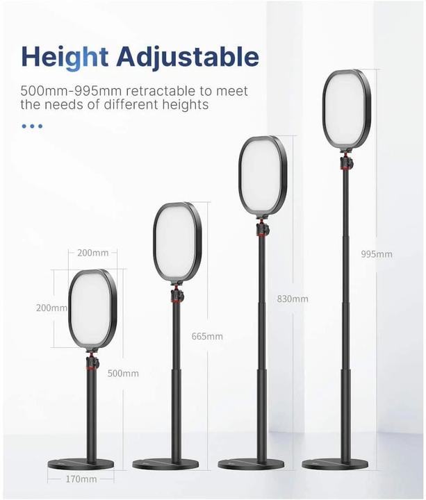 Actual product image Vijim K7 (Video light)