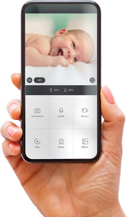 Produktbild Alecto SMARTBABY10BE (Babyphone mit Kamera, 200 m)