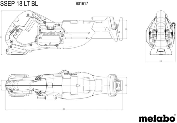 Produktbild Metabo SSEP 18 LT BL