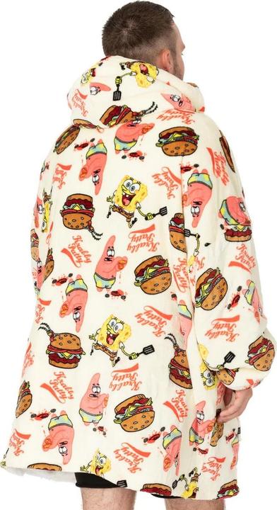 Actual product image Spongebob Squarepants Oversized adult hoodie blanket (One size)