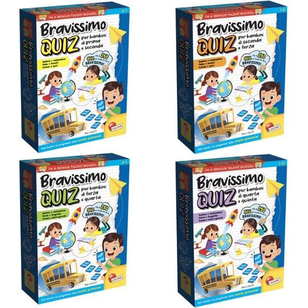 Lisciani I'm A Genius Bravissimo Quiz Ass