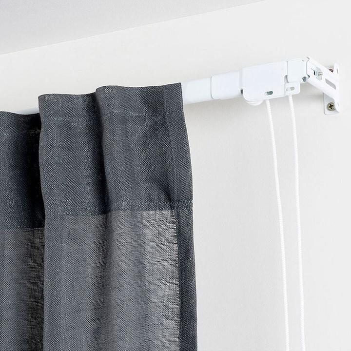 Produktbild Cintacor Verstärkte weisse ausziehbare Schiene von 160 - 300 cm