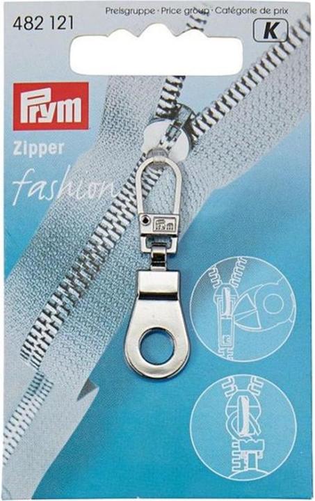Prym Velcro fastener silver, 41.5 mm x 12 mm