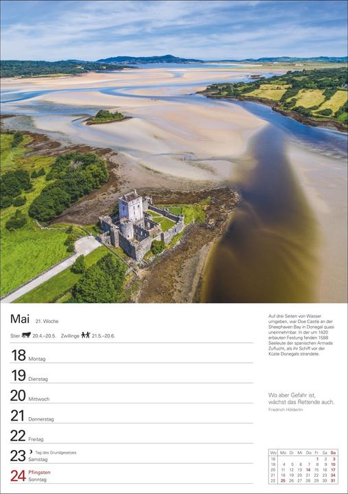Image du produit Harenberg Irland Wochenplaner 2026 - Eine Reise in 53 Bildern (Allemand)