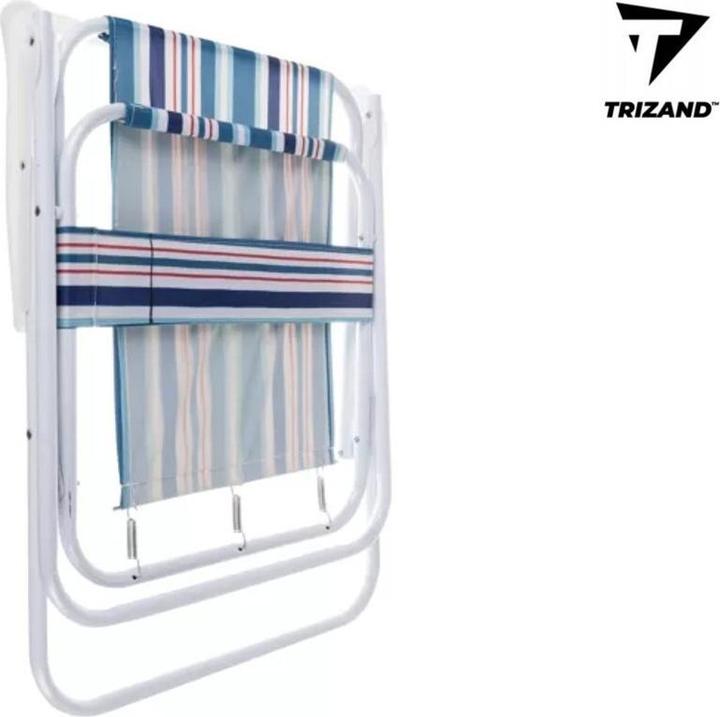 Produktbild Trizand „Bergamo“ CAMPINGSTUHL Klappbarer Outdoor-Stuhl BLAU