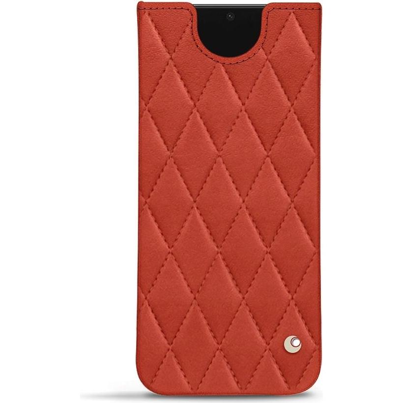 Thumbnail - Noreve Lederschutzhülle (Samsung Galaxy S22), Smartphone Hülle, Orange