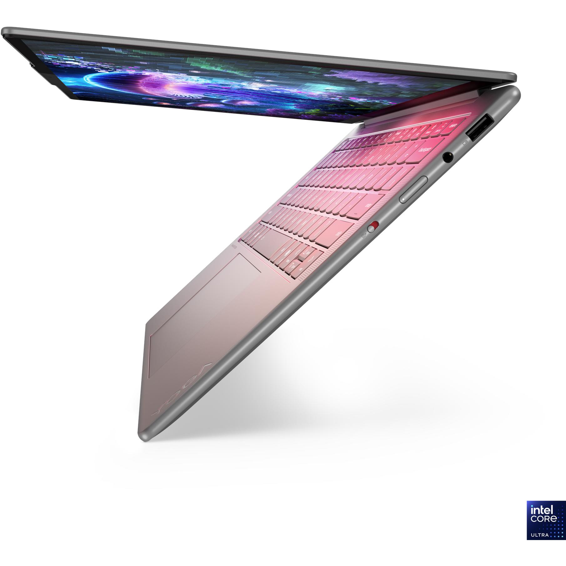 Thumbnail - Lenovo Yoga Slim 7i 14 (14", Intel Core Ultra 7 258V, 32 GB, 1000 GB, DE), Notebook, Grau