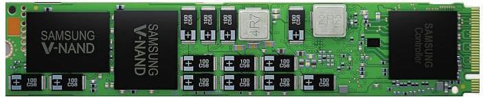Produktbild Samsung PM963(NVMe) Enterprise SSD 980GB internal M.2 NVMe Gen2/3 x4 110mm TLC Polaris (960 GB, M.2)