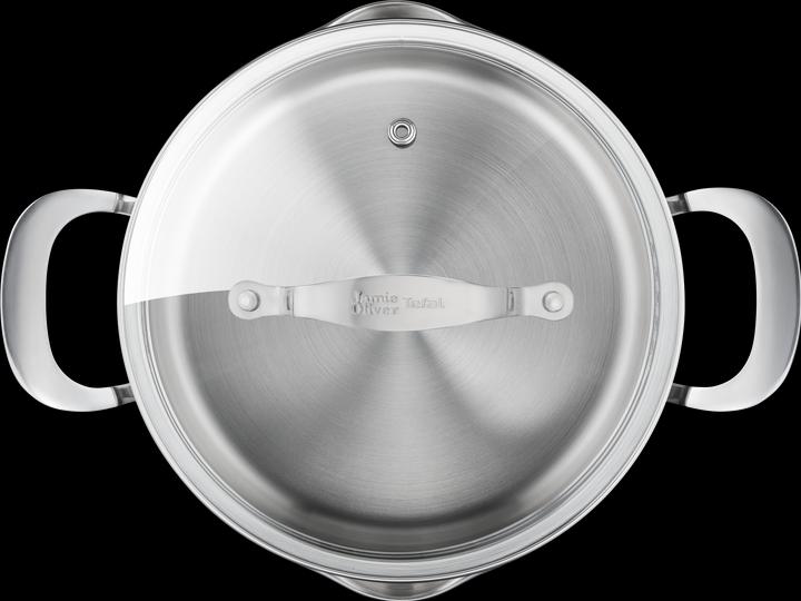 Produktbild Tefal Jamie Oliver Cook Smart 7tlg (24 cm, Pfannenset + Topfset, Edelstahl)