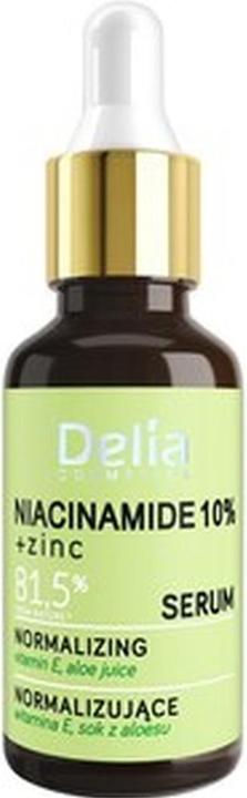 Produktbild Delia Cosmetics NIACINAMIDE 10%+ZINC Day & Night Normalizing Serum (30 ml)