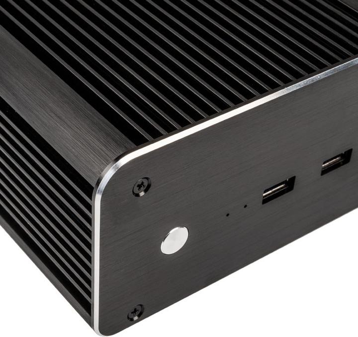 Produktbild Akasa Euler M A-ITX19-M1BV2 HTPC-Gehäuse (Mini-ITX)