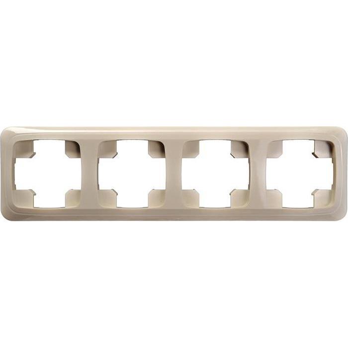 Thumbnail - Liregus, Zubehör Schalterprogramm, FRAME 4SEATS K14-135-04 SAND