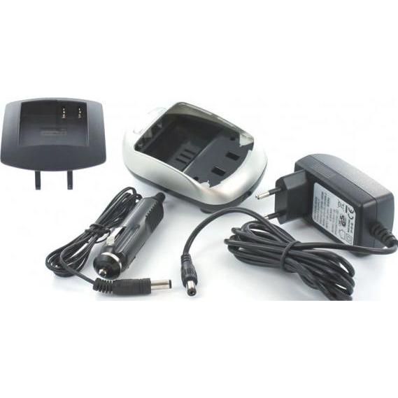 Thumbnail - AGI Ladegerät kompatibel mit Panasonic Lumix DMC-G70H (Ladegerät), Kamera Stromversorgung, Silber