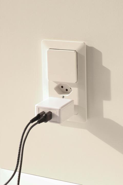 Produktbild Max Hauri Schnellladeadapter 1x USB-C PD 1x USB-A 30W (30 W, 2 Ports)