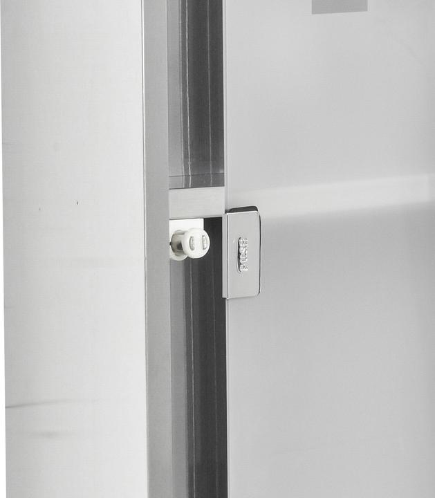 Produktbild Kleankin Arzneischrank mit Schloss (20 x 12 x 58 cm)