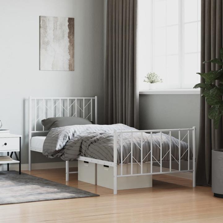Actual product image vidaXL Bettgestell (90 x 200 cm)