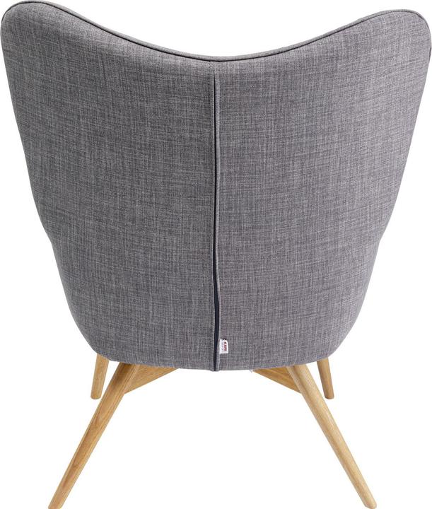 Actual product image Kare Design Armchair Vicky Grey