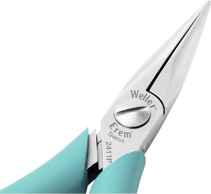 Produktbild Weller Erem ESD Halbrundzange 2411P (146 mm)