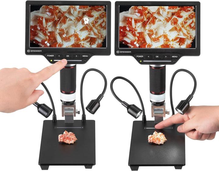 Actual product image Bresser Digital Microscoop - Met LCD-scherm - Digital zoom 2 tot 44x - HDMI-, USB(UVC)- of WIFI-output