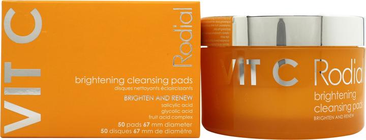 Actual product image Rodial - Vit C Brightening Cleansing Pads (Facial cleansing wipes, 50 ml)