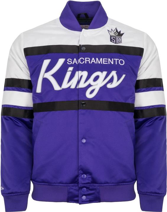 Immagine prodotto Mitchell & Ness Veste di raso pesante M&N - SCRIPT Sacramento Kings (L)