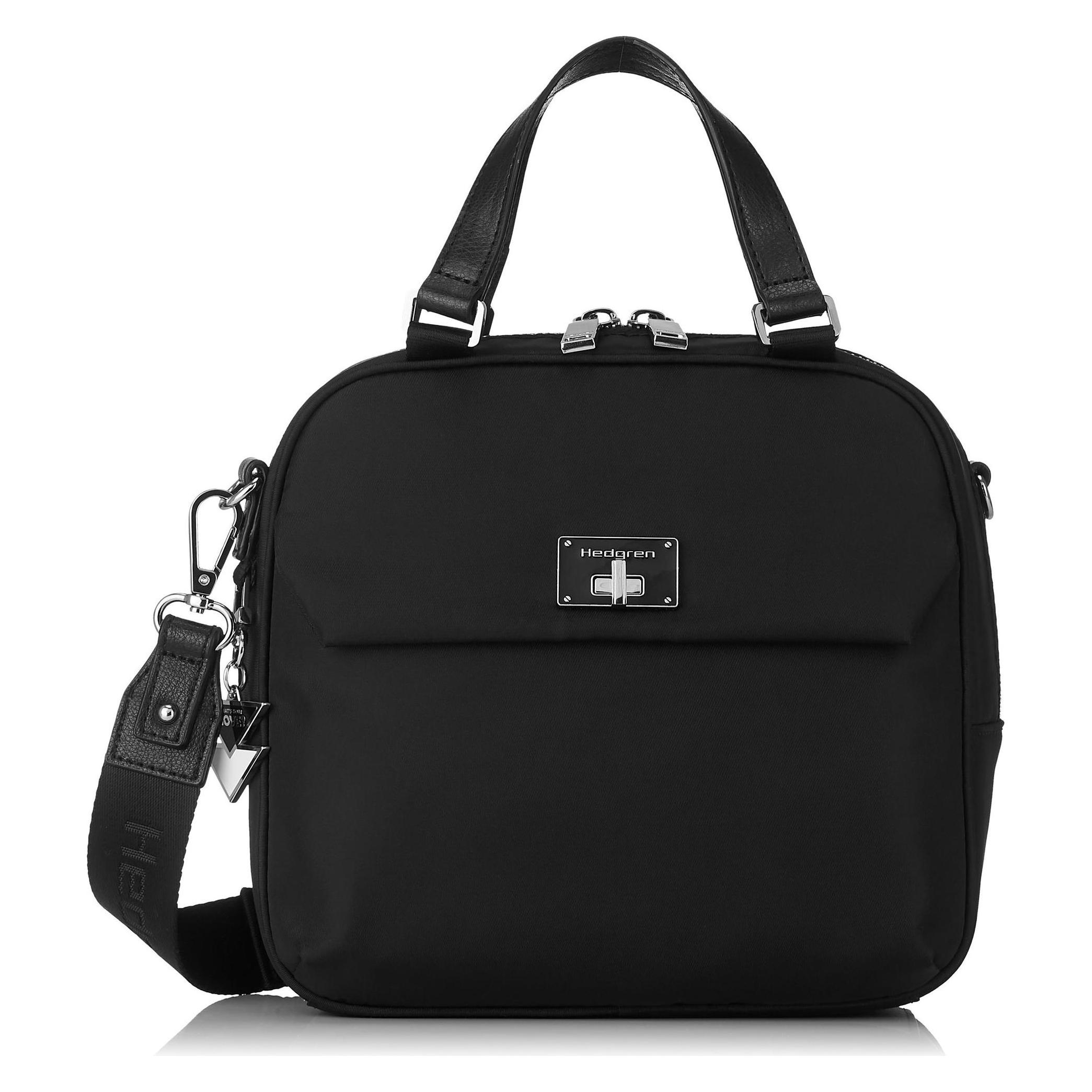 Hedgren, Damen, Handtasche, Libra Even Handtasche Rfid 22 Cm, Schwarz