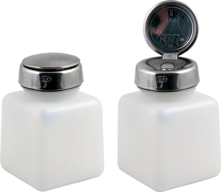 Actual product image EFB Elektronik Alcohol dispenser jar PE, with swab moistener, without contents