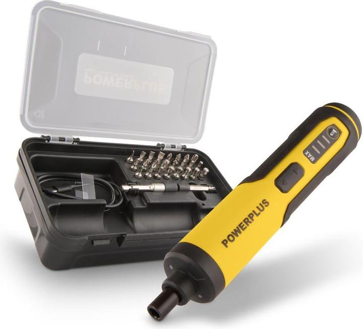 Produktbild Powerplus Kompaktschrauber 4V - 26 Acc. (Akkubetrieb)