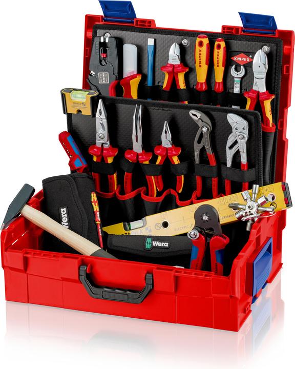 Produktbild Knipex Werkzeugkoffer BIG Basic Move Elektro (24 Teile)