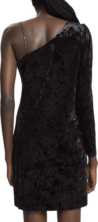 Produktbild Esprit Samtkleid im One-Shoulder-Design mit Kettenträger (XL)