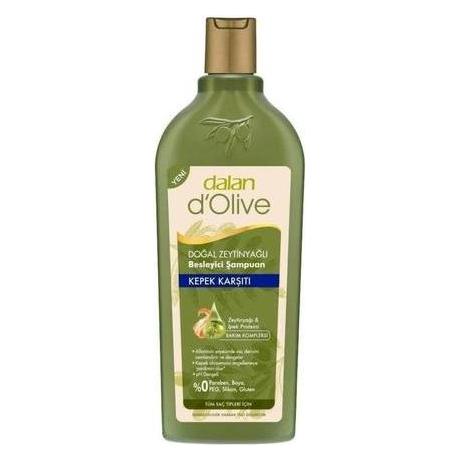 Dalan, Shampoo + Conditioner, D'Olive Antiroosshampoo 0, 41kg (Vloeibare Shampoo)