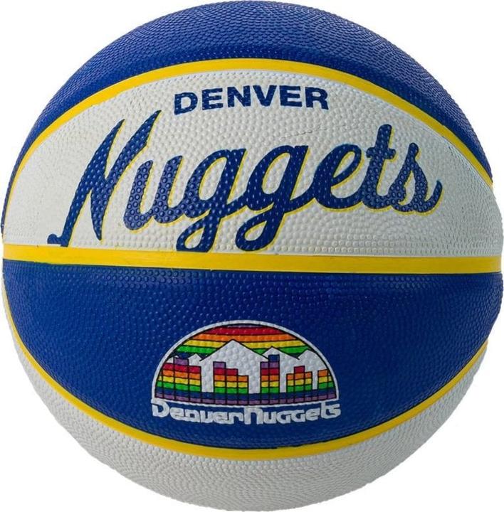 Image du produit Wilson Nba Team Rétro Basket Mini Den Nuggets (3)