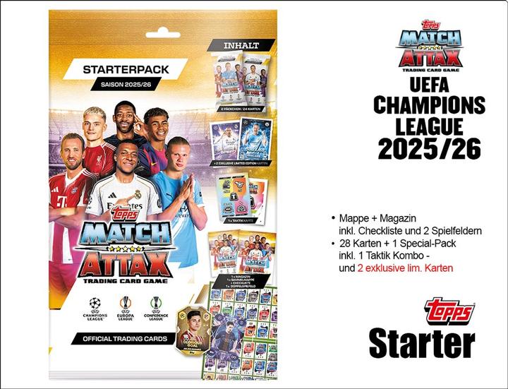 Productafbeelding Topps Match Attax 25/26 Starterpack (Beginner Doos)